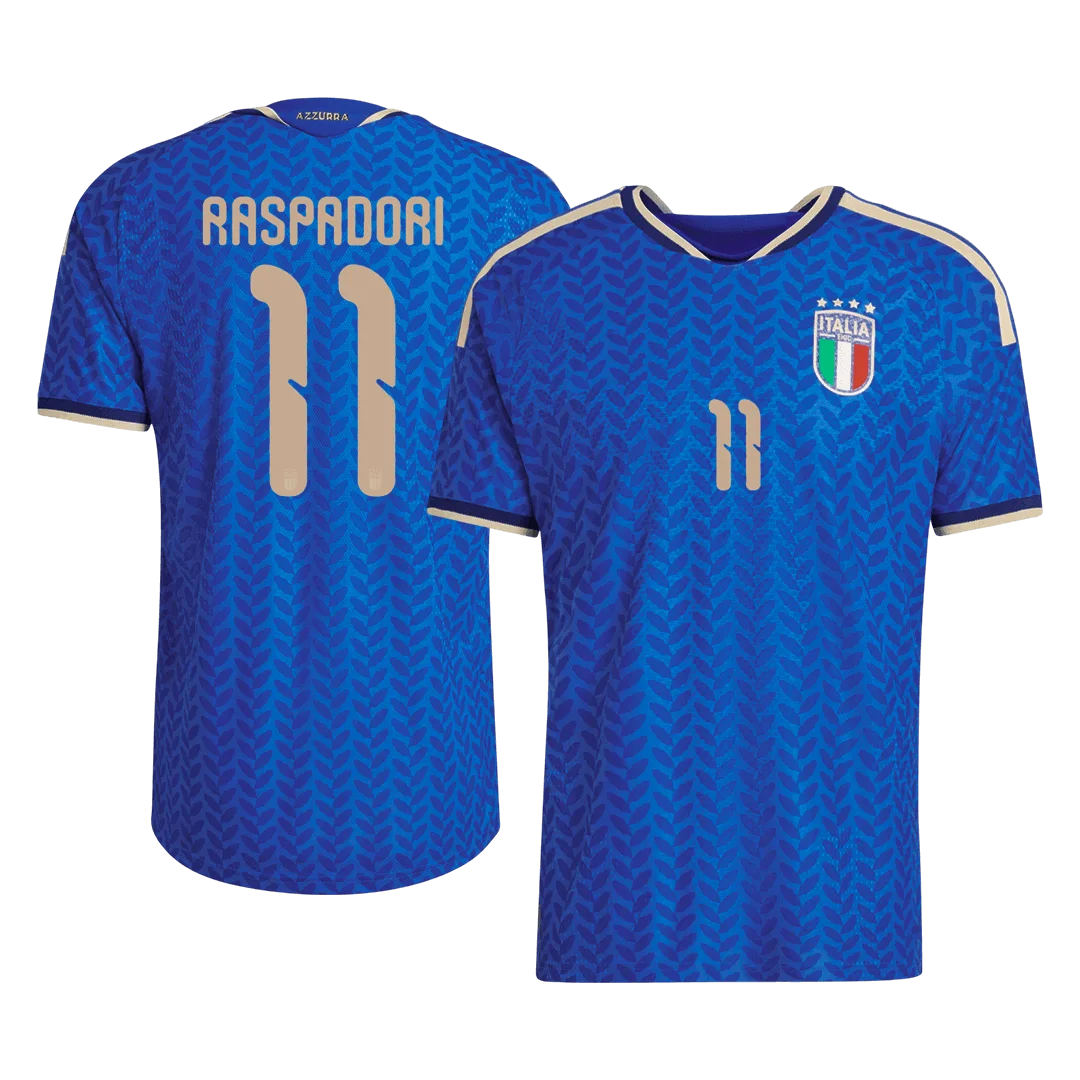 RASPADORI #11 Italy Home Player Version Jersey World Cup 2026