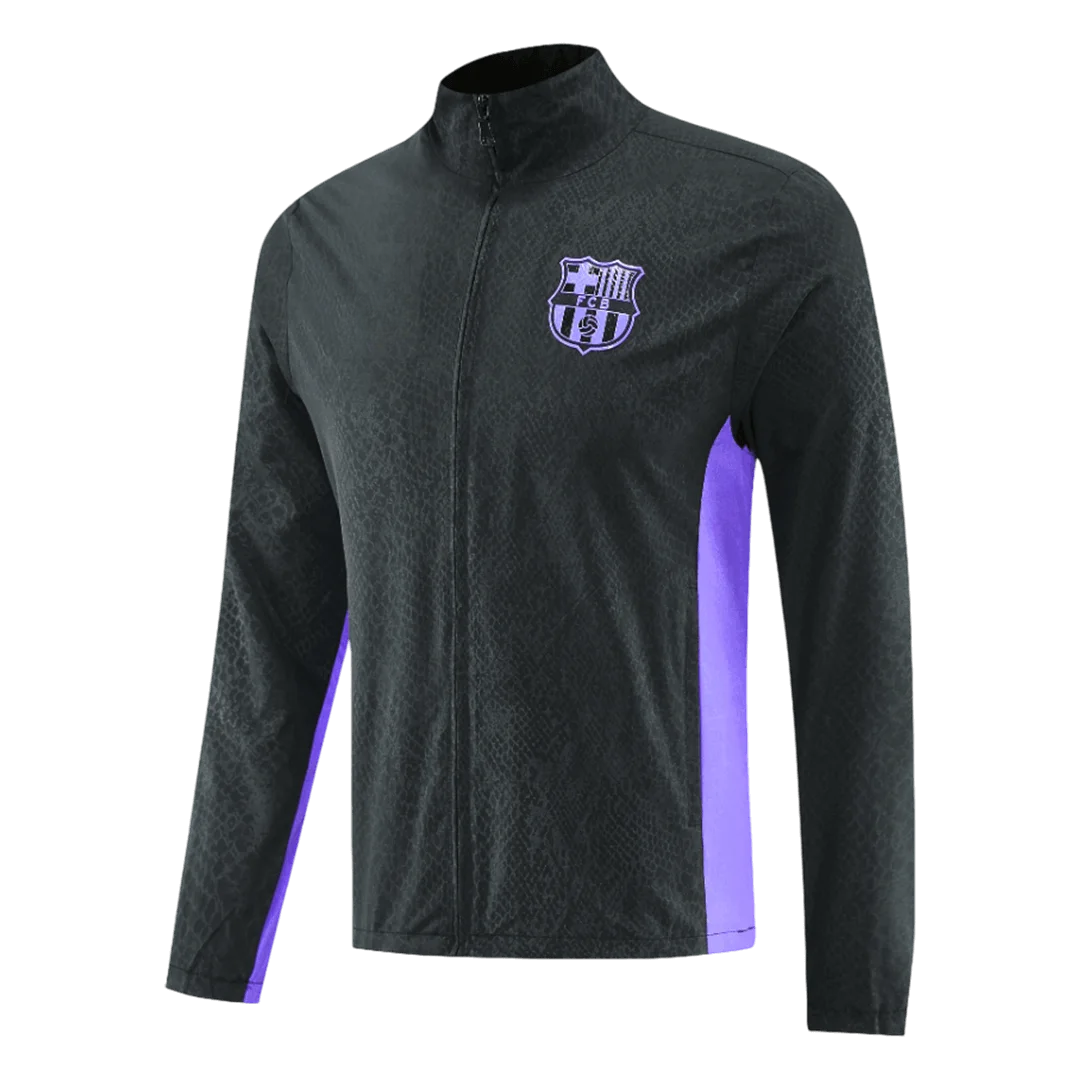 Barcelona Windbreaker Jacket 2025/26 – Black