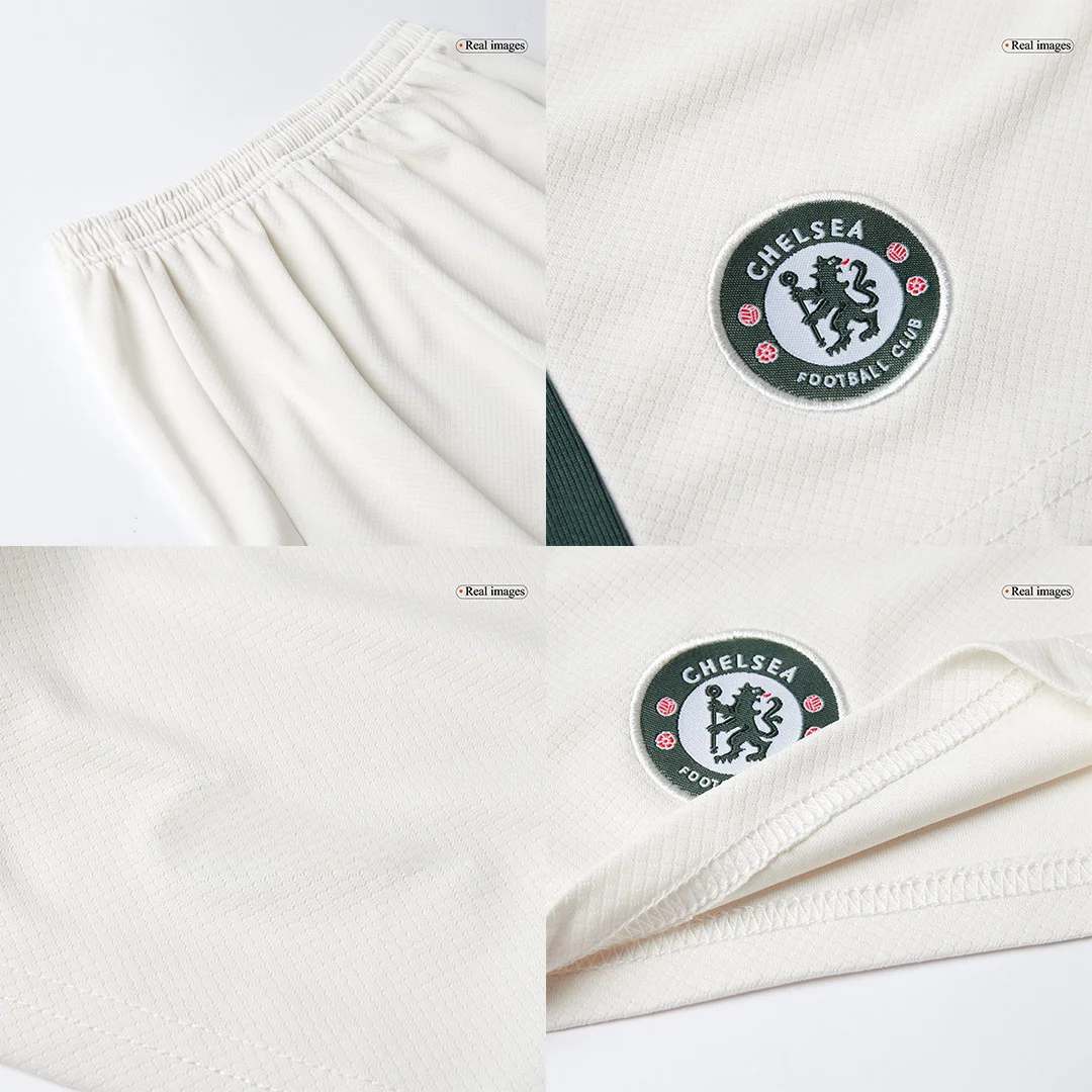 Chelsea Away Kids Soccer Jerseys Kit 2025/26
