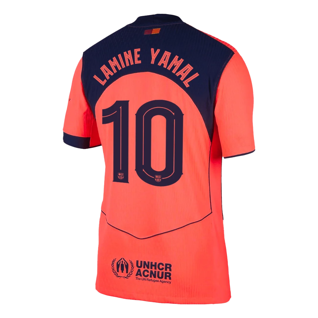LAMINE YAMAL #10 Barcelona Third Away Player Version Jersey 2025/26 – UCL