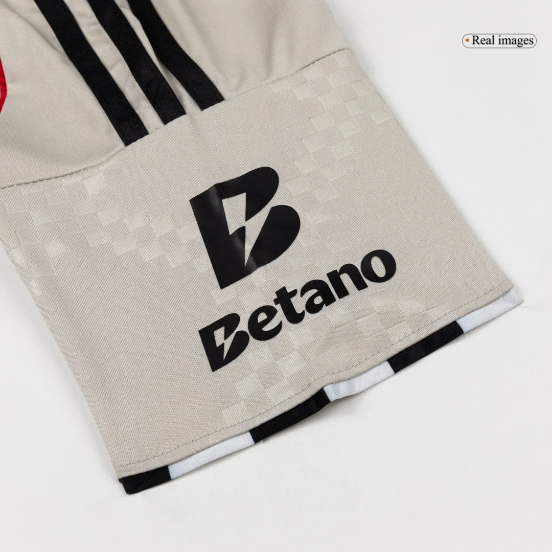 Benfica Away Kids Soccer Jerseys Kit 2025/26
