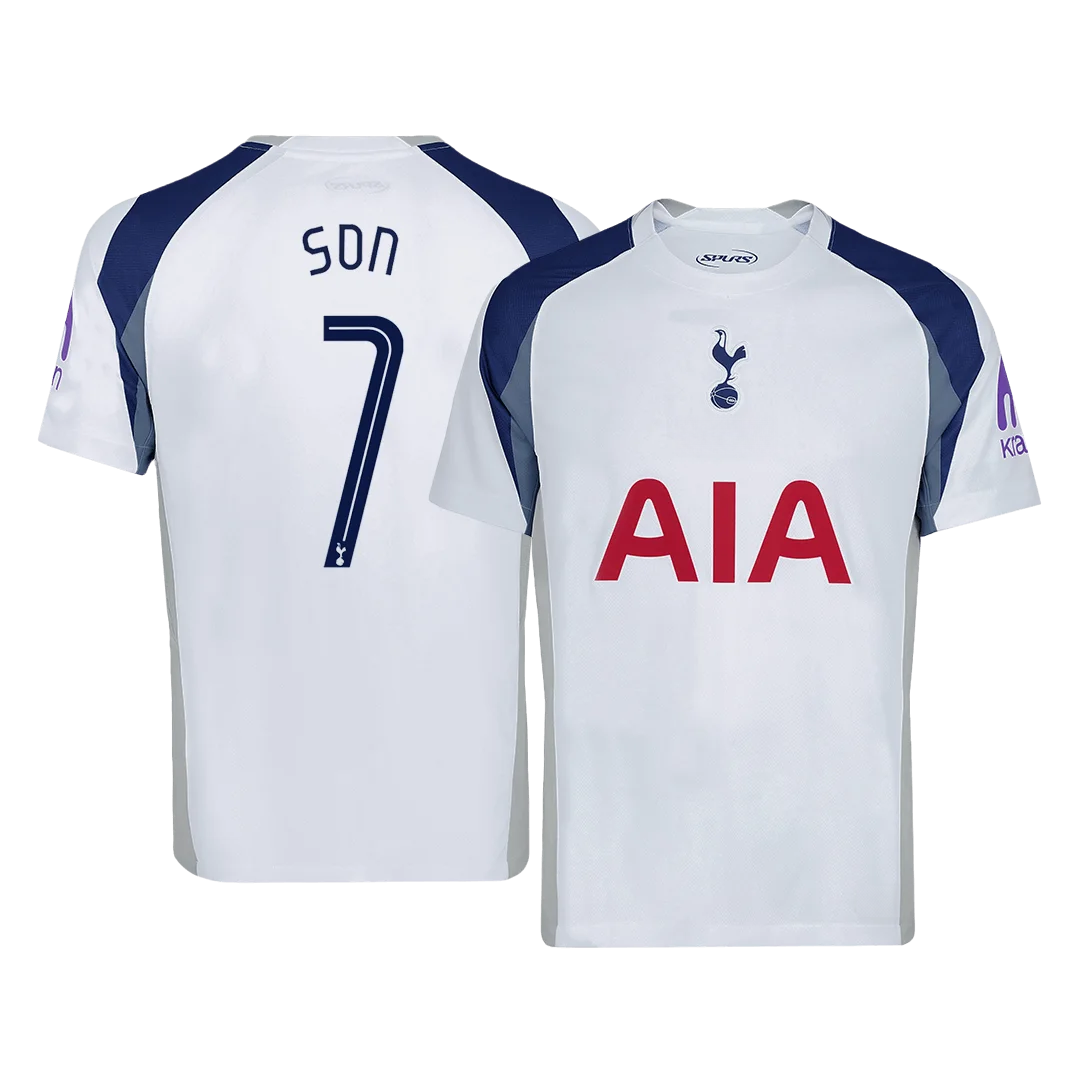 SON #7 Tottenham Hotspur Home Soccer Jersey 2025/26 -UCL