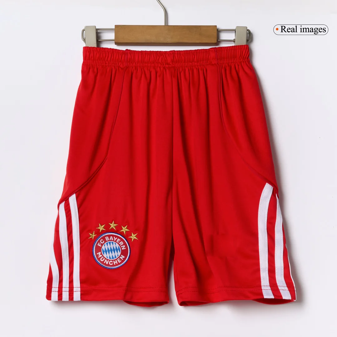Bayern Munich Home Kids Soccer Jerseys Kit 2025/26