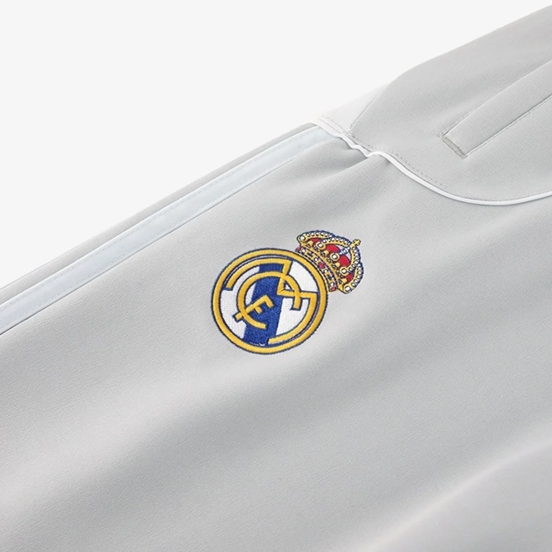 Real Madrid Track Jacket 2025/26 – Gray