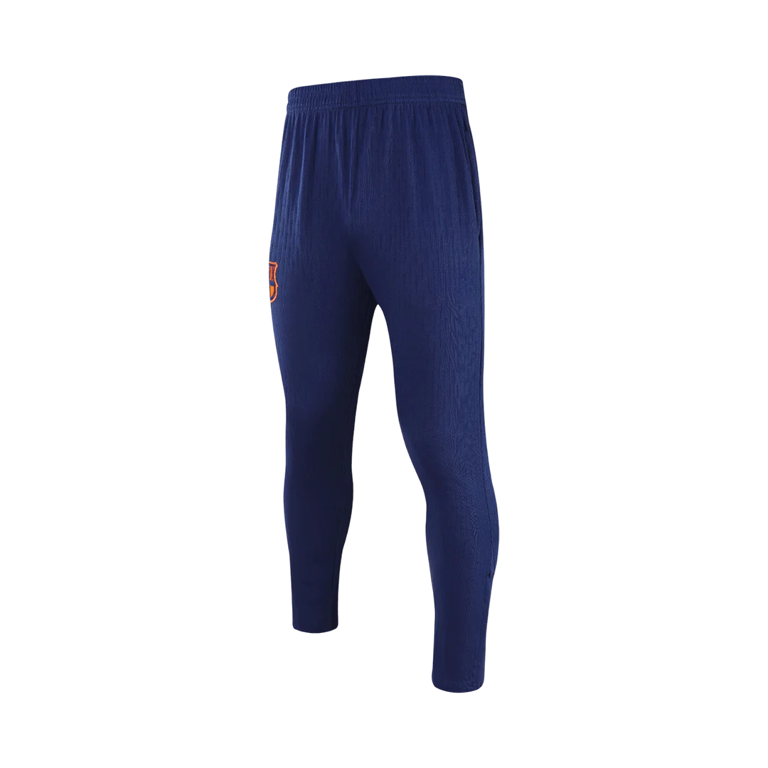Barcelona 1/4 Zip Tracksuit 2025/26 Kids Black&Orange