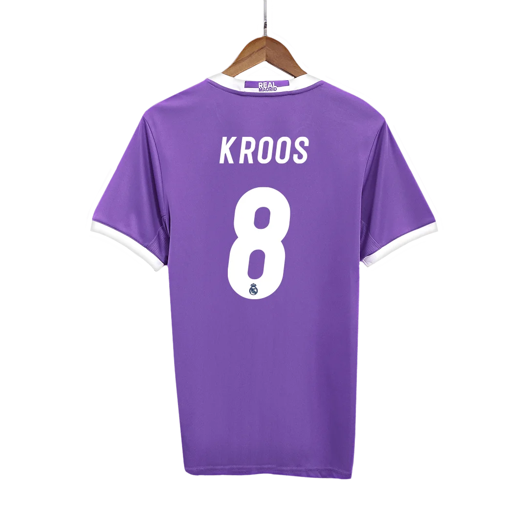 Retro Soccer Jersey KROOS #8 Real Madrid Away 2016/17