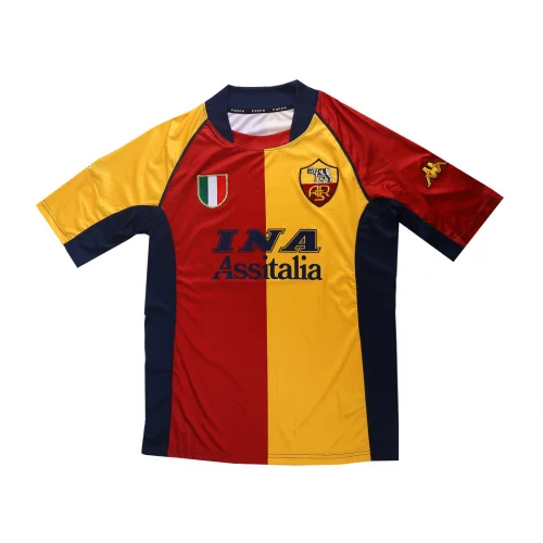 Retro Maglia da calcio Roma Terza Trasferta 2001/02