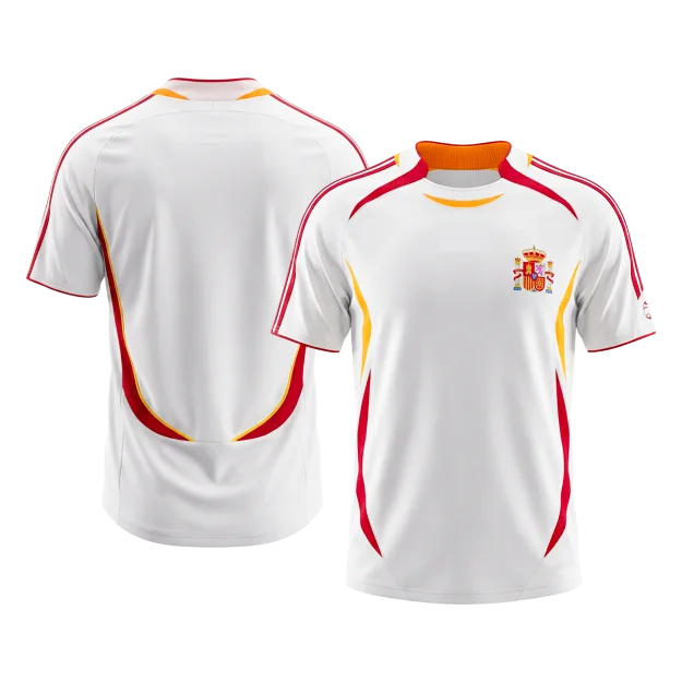 Retro Fotbollströja Spain Borta 2006
