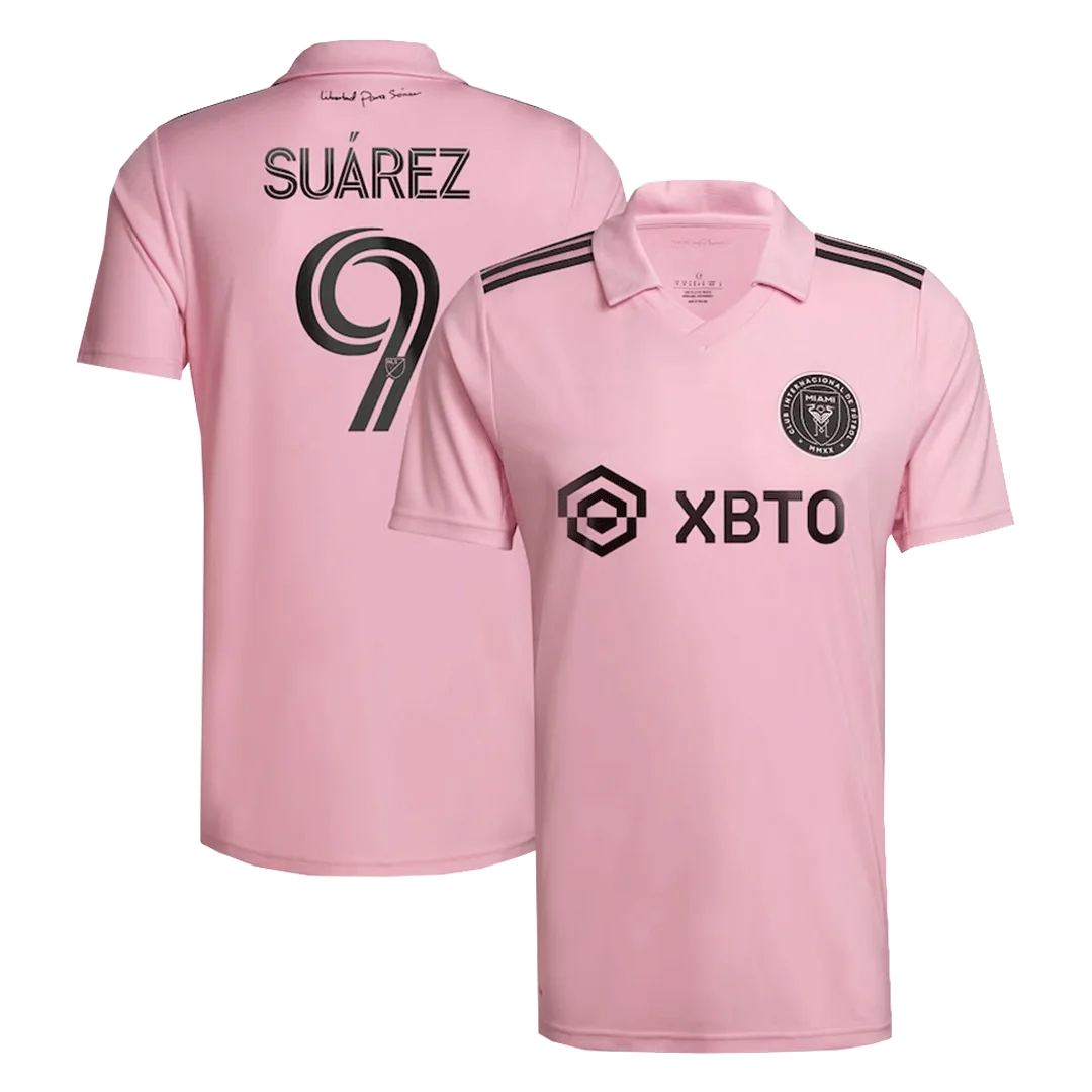 SUÁREZ #9 Inter Miami CF Home Soccer Jersey 2022