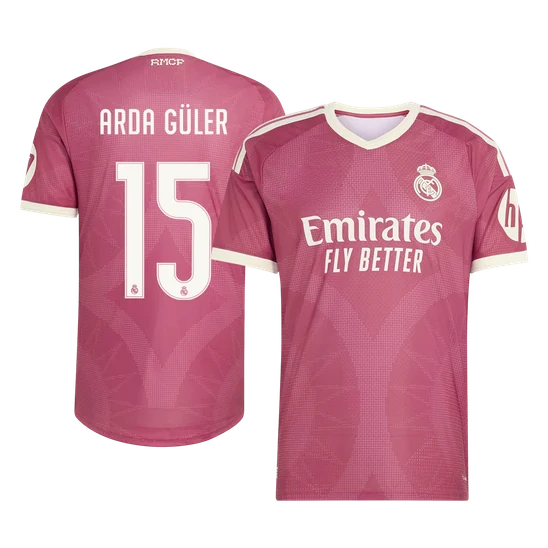ARDA GÜLER #15 Real Madrid Third Away Player Version Jersey 2026/27