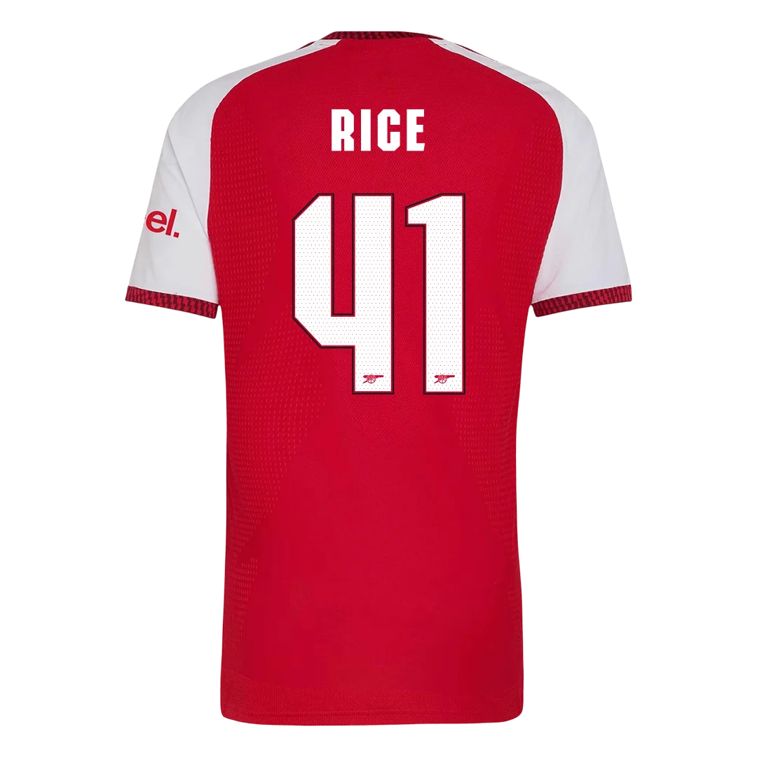 RICE #41 Arsenal Home Player Version Jersey 2026/27 – UCL