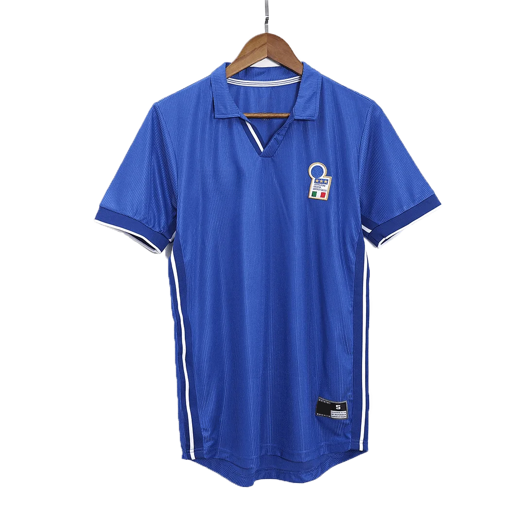 Retro Voetbalshirt Italië Thuis 1998
