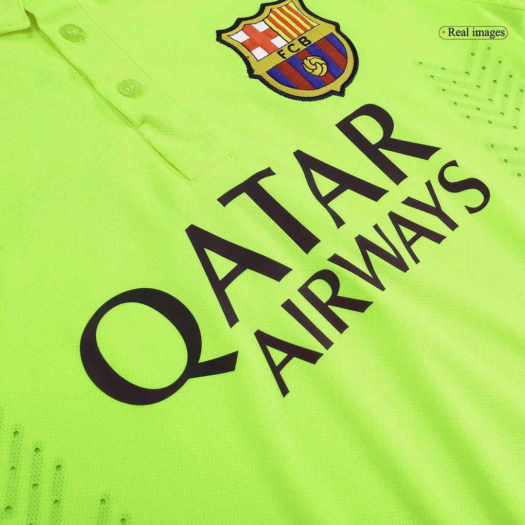 Retro Soccer Jersey Barcelona Third Away 2014/15