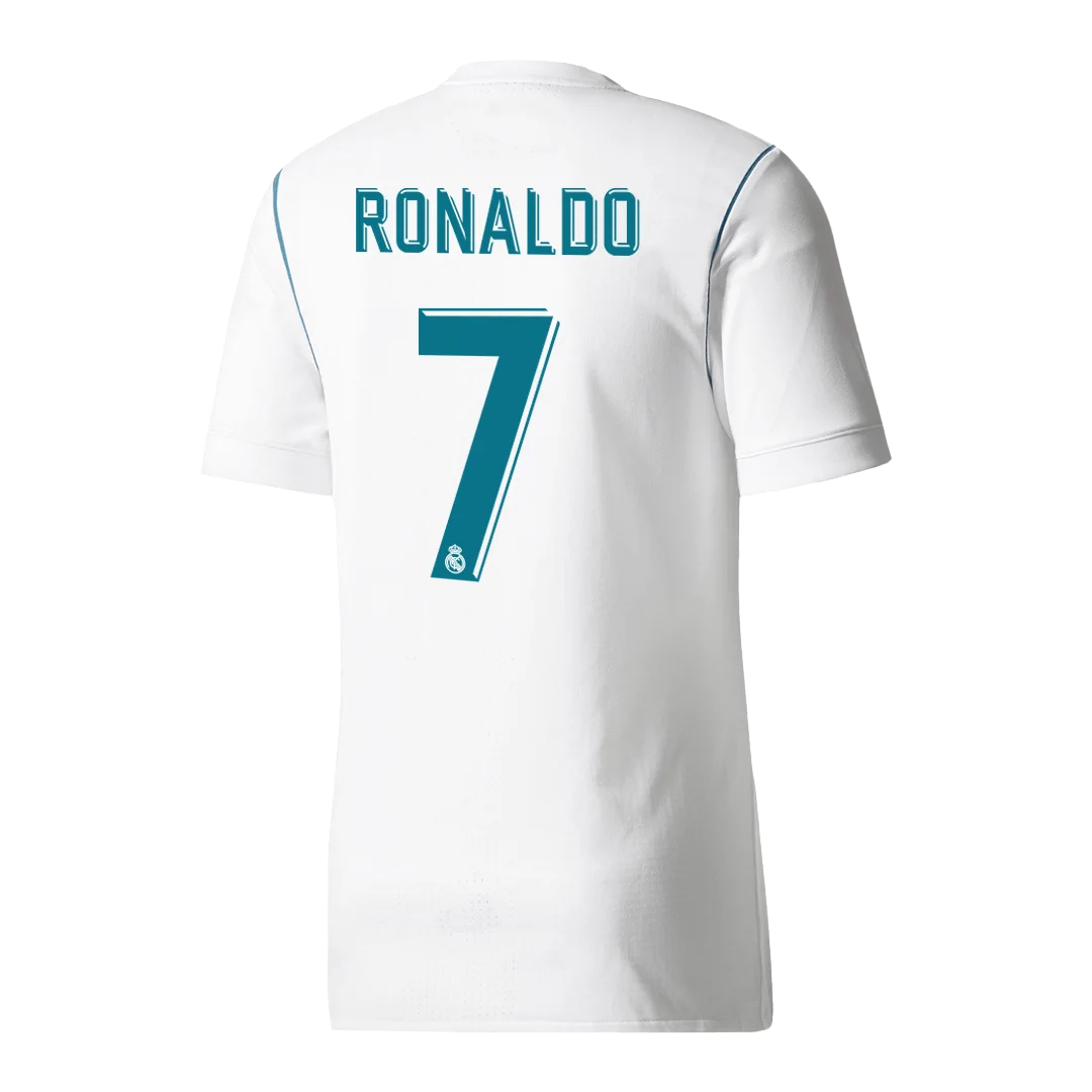 Retro Soccer Jersey RONALDO #7 Real Madrid Home 2017/18