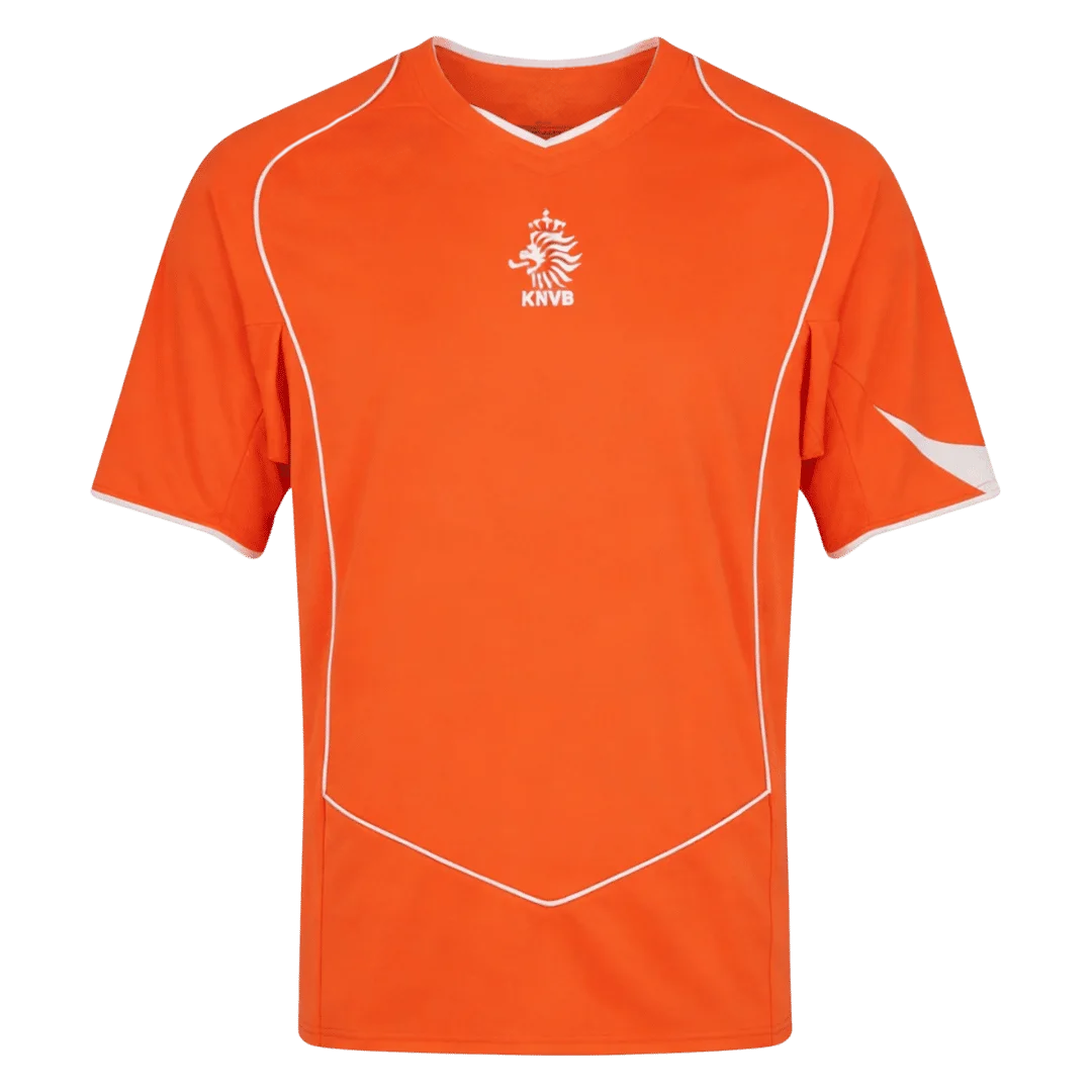 Retrô Camisa de futebol Países Baixos Mandante 2004