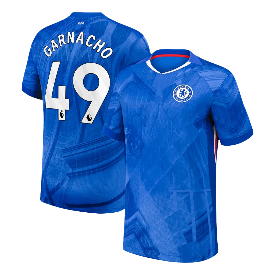 GARNACHO #49 Chelsea Home Soccer Jersey 2025/26