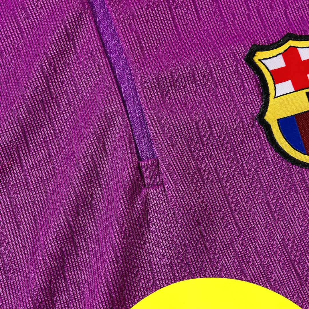 Barcelona 1/4 Zip Tracksuit 2025/26 Purple