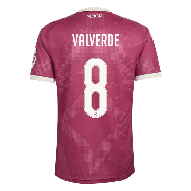 VALVERDE #8 Real Madrid Third Soccer Jersey 2026/27