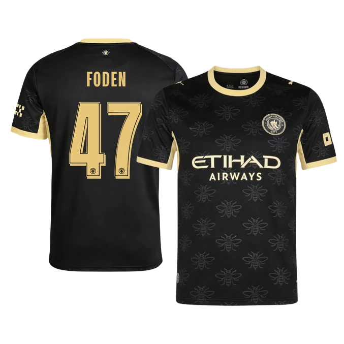 FODEN #47 Manchester City Away Soccer Jersey 2026/27 -UCL