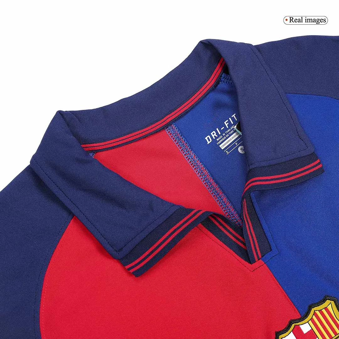 Retro Soccer Jersey GUARDIOLA #4 Barcelona Home 1999/00