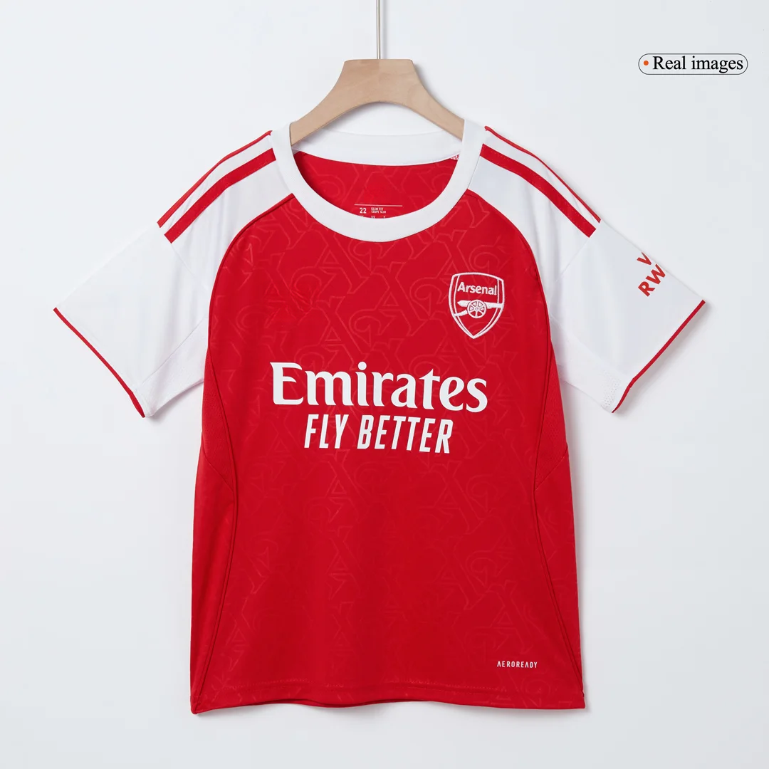 Arsenal Home Kids Soccer Jerseys Kit 2025/26