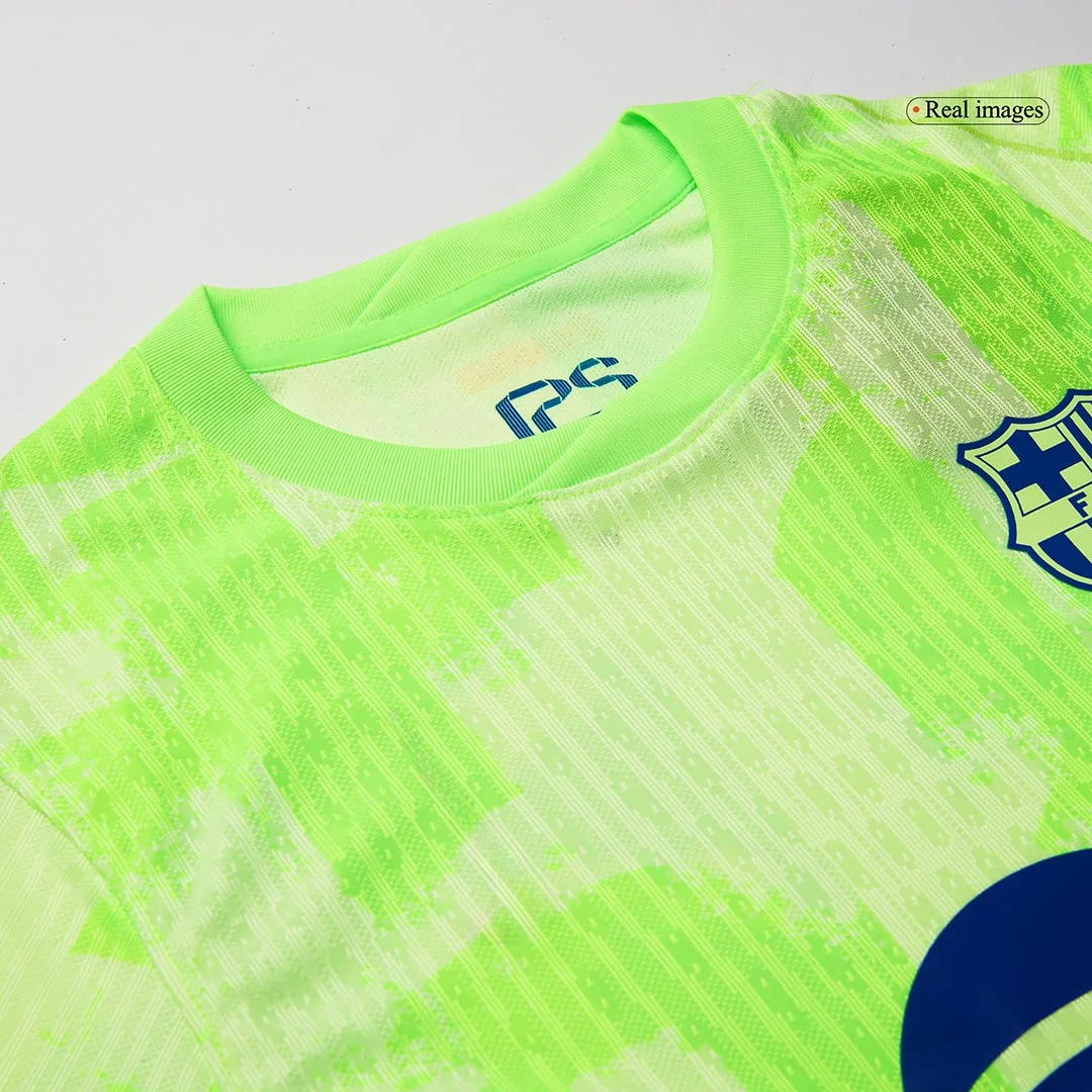 Barcelona Third Away Player Version Jersey – Spotify Logo Without Text