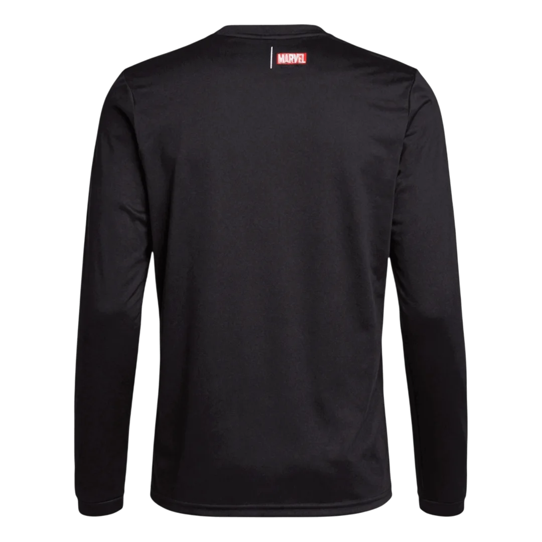 Real Madrid X Marvel Long Sleeve Jersey 25/26 Black