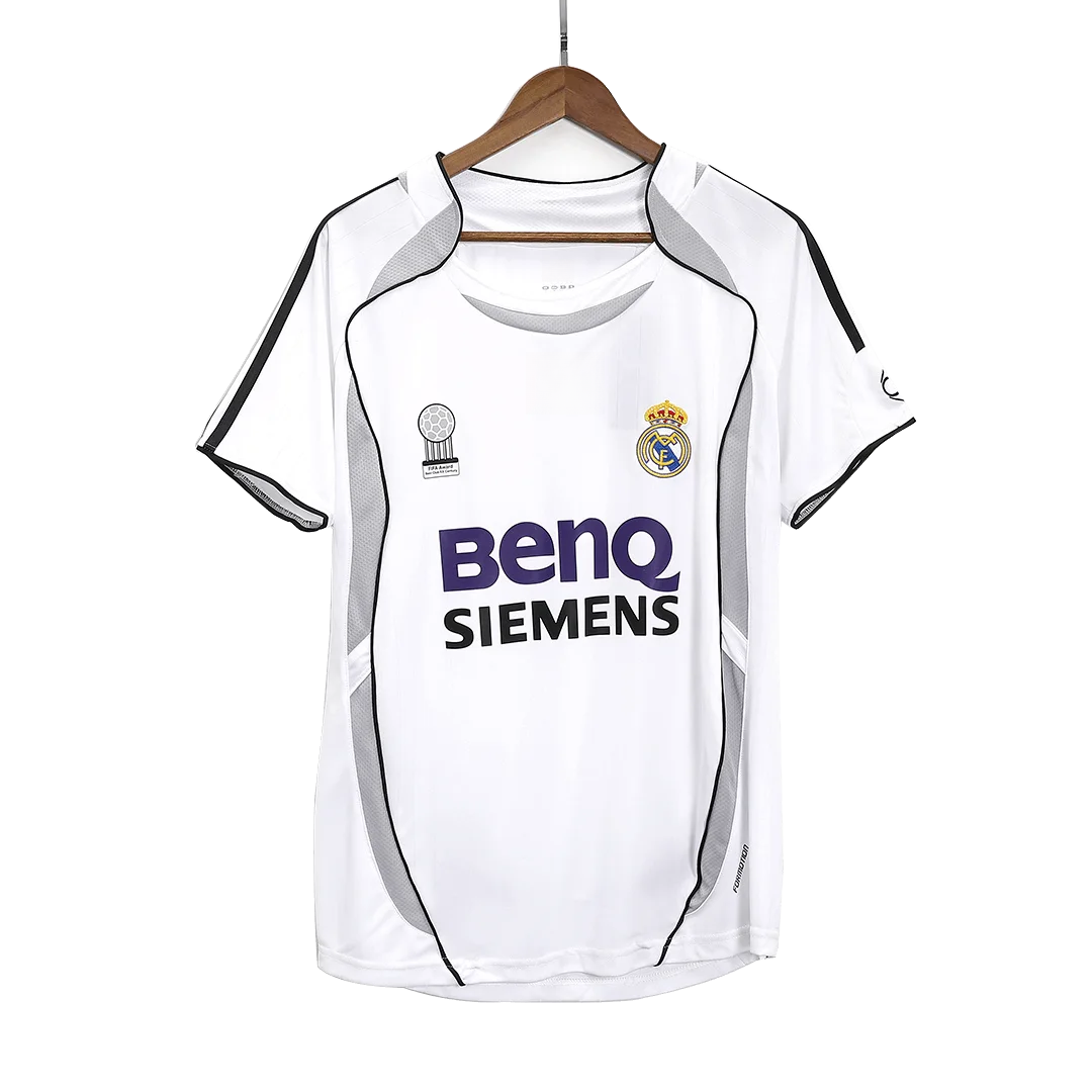 Retro Soccer Jersey SERGIO RAMOS #4 Real Madrid Home 2006/07