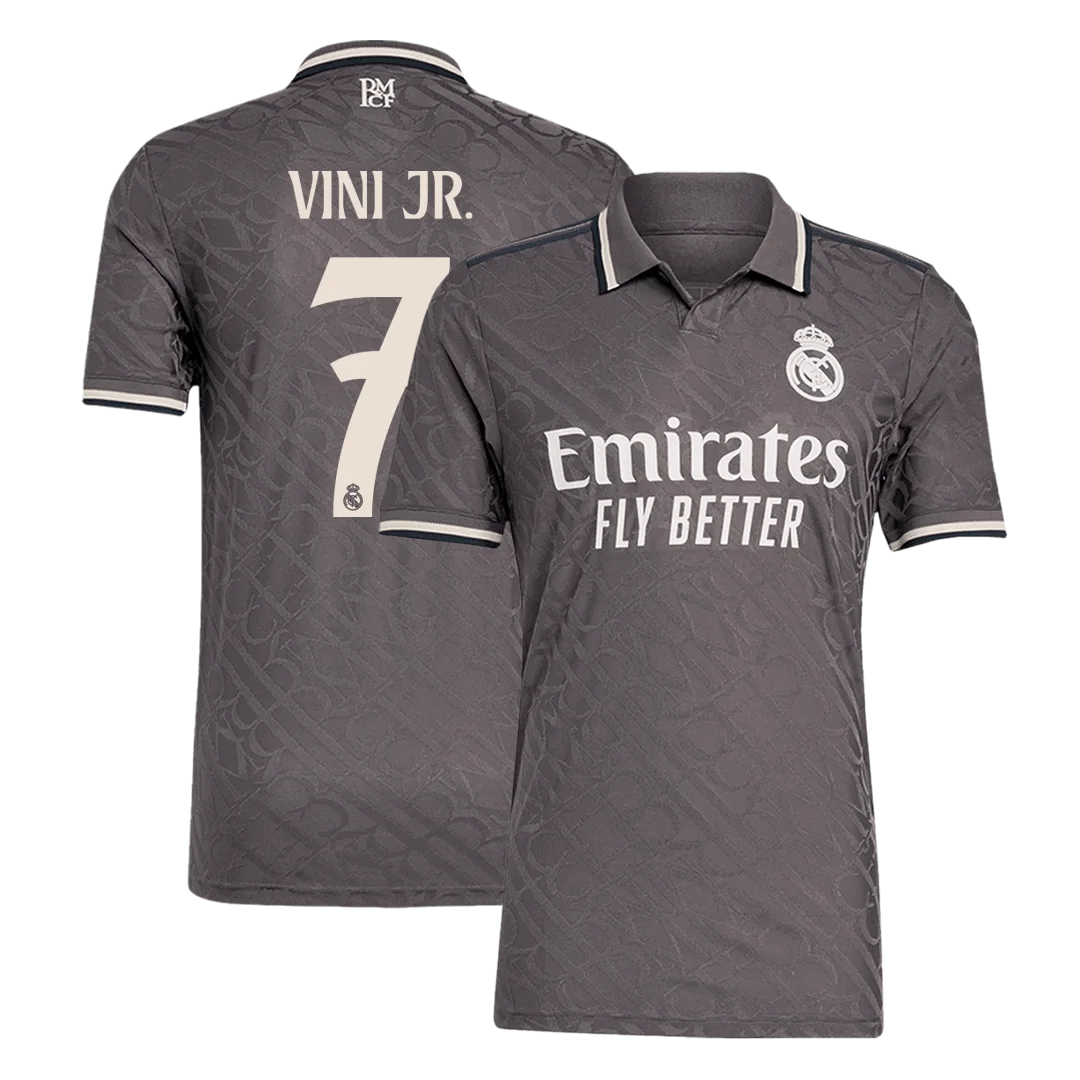 VINI JR. #7 Real Madrid Third Away Player Version Jersey