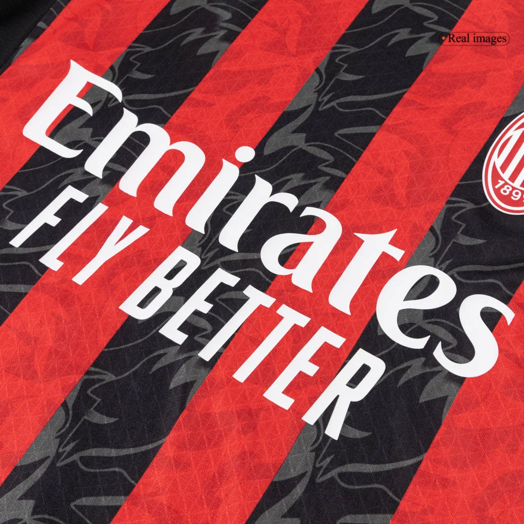 AC Milan Home Authentic Soccer Jersey 2025/26