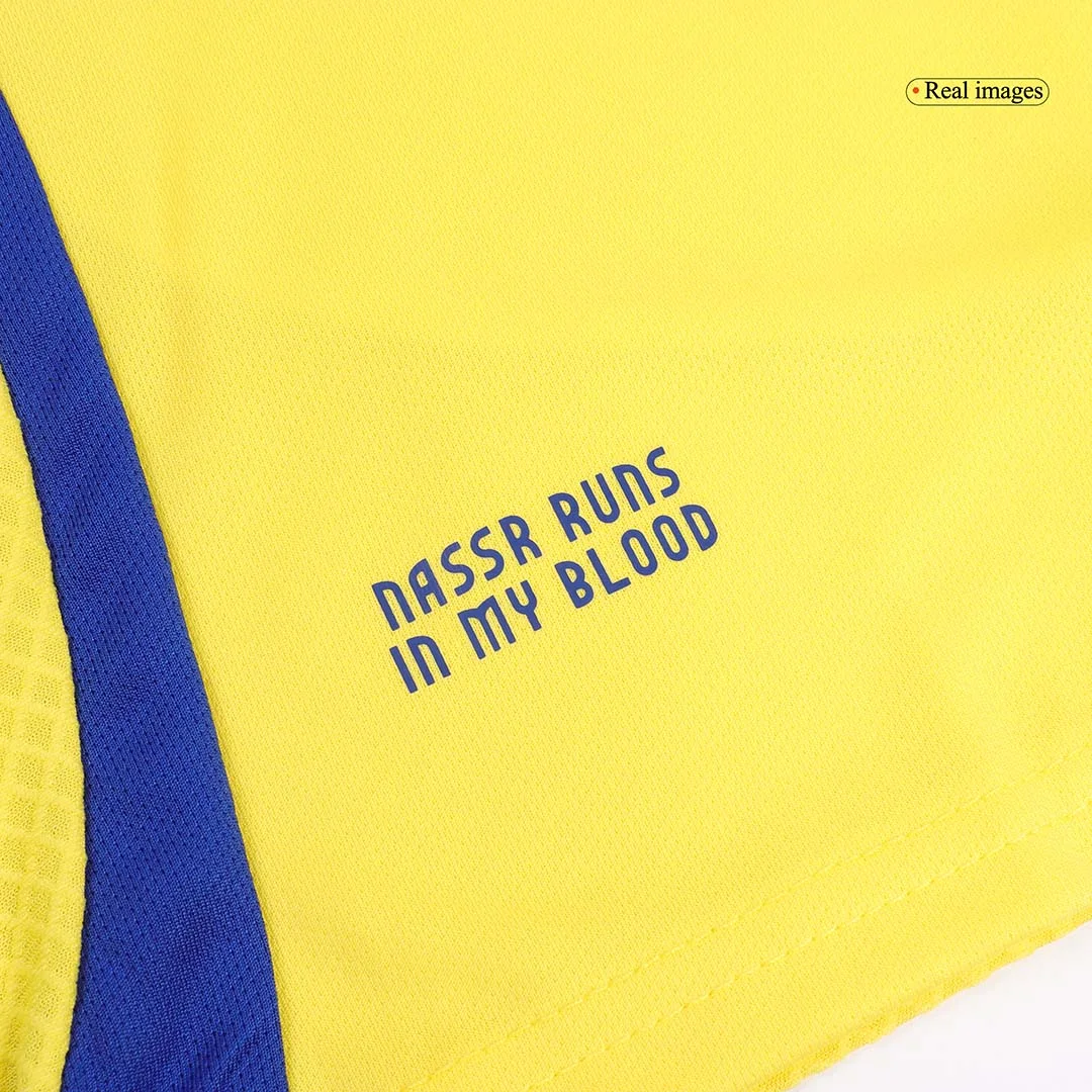 Al Nassr Home Kids Soccer Jerseys Kit