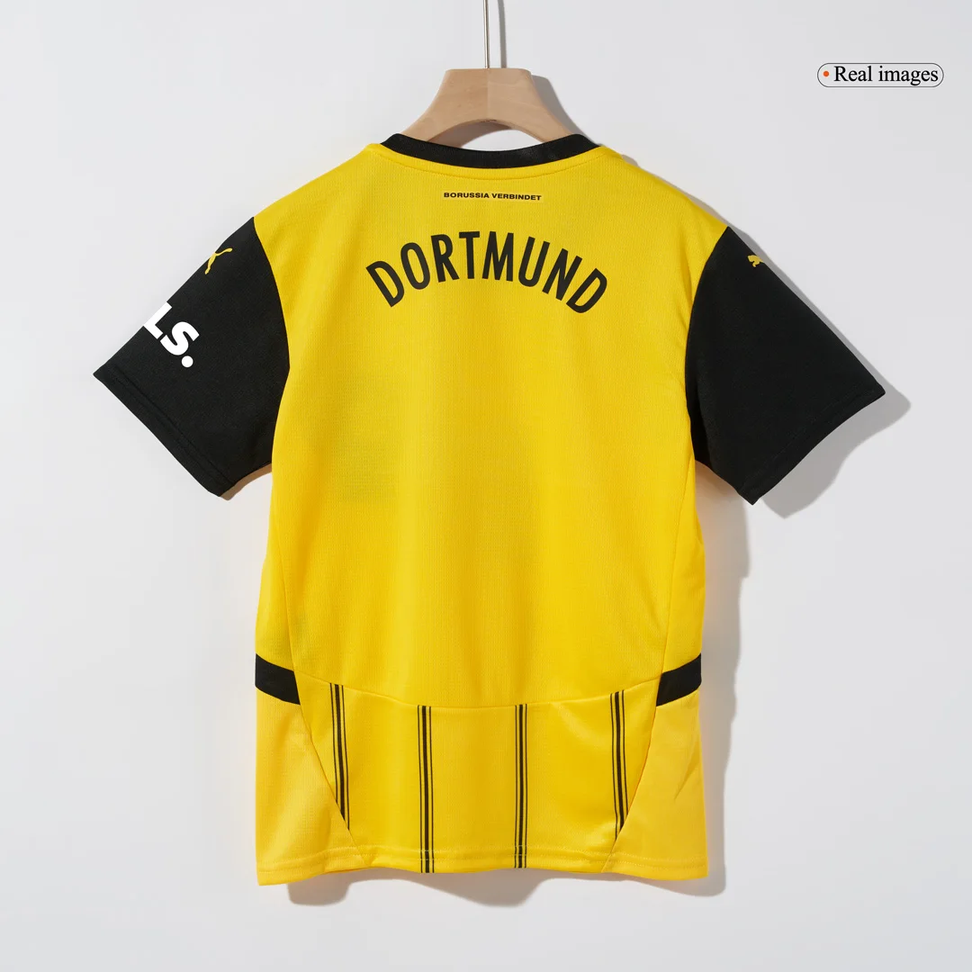 Borussia Dortmund Home Free Kids Jerseys Kit