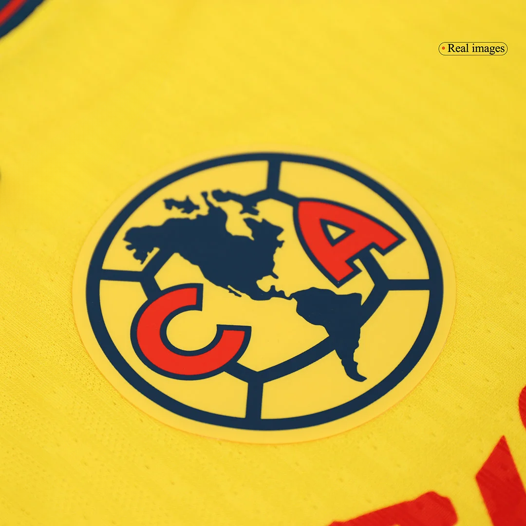 Club America Home Authentic Soccer Jersey