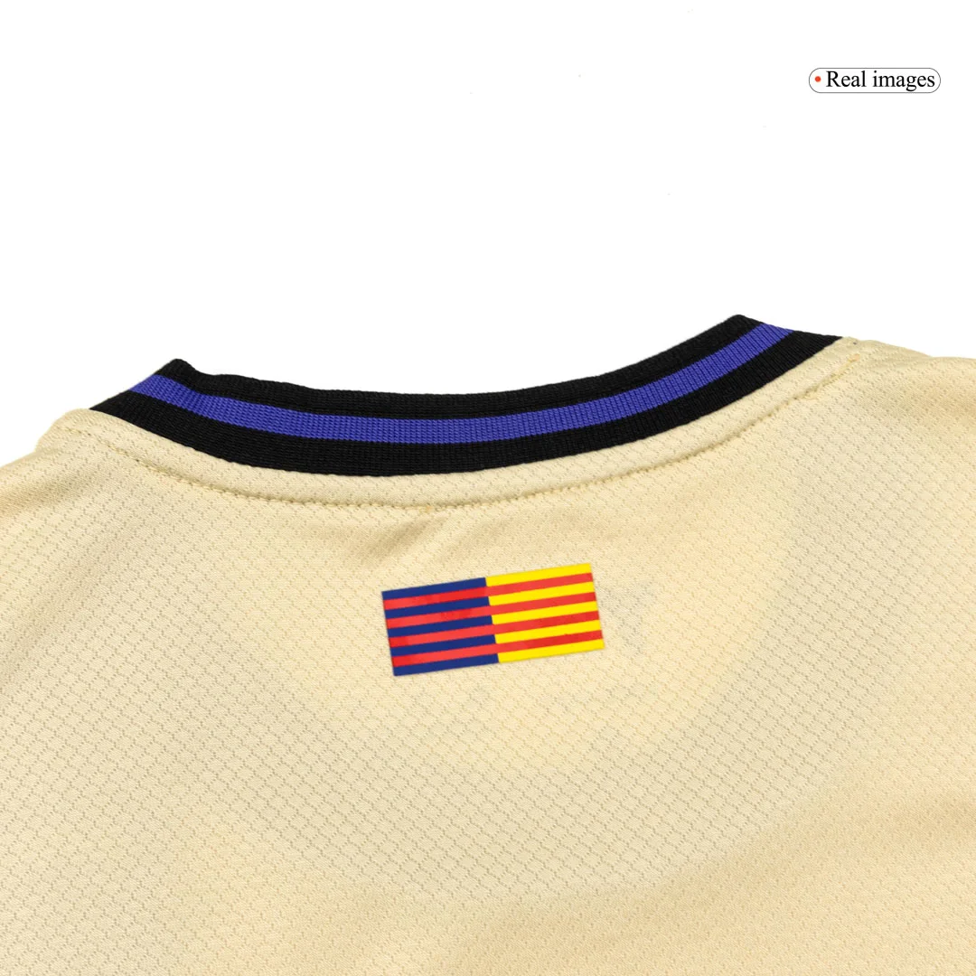 Barcelona Away Kids Soccer Jerseys Full Kit 2025/26