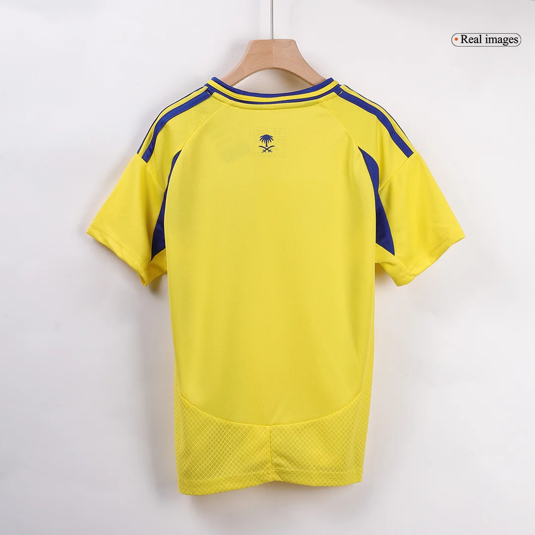 Al Nassr Home Kids Soccer Jerseys Kit
