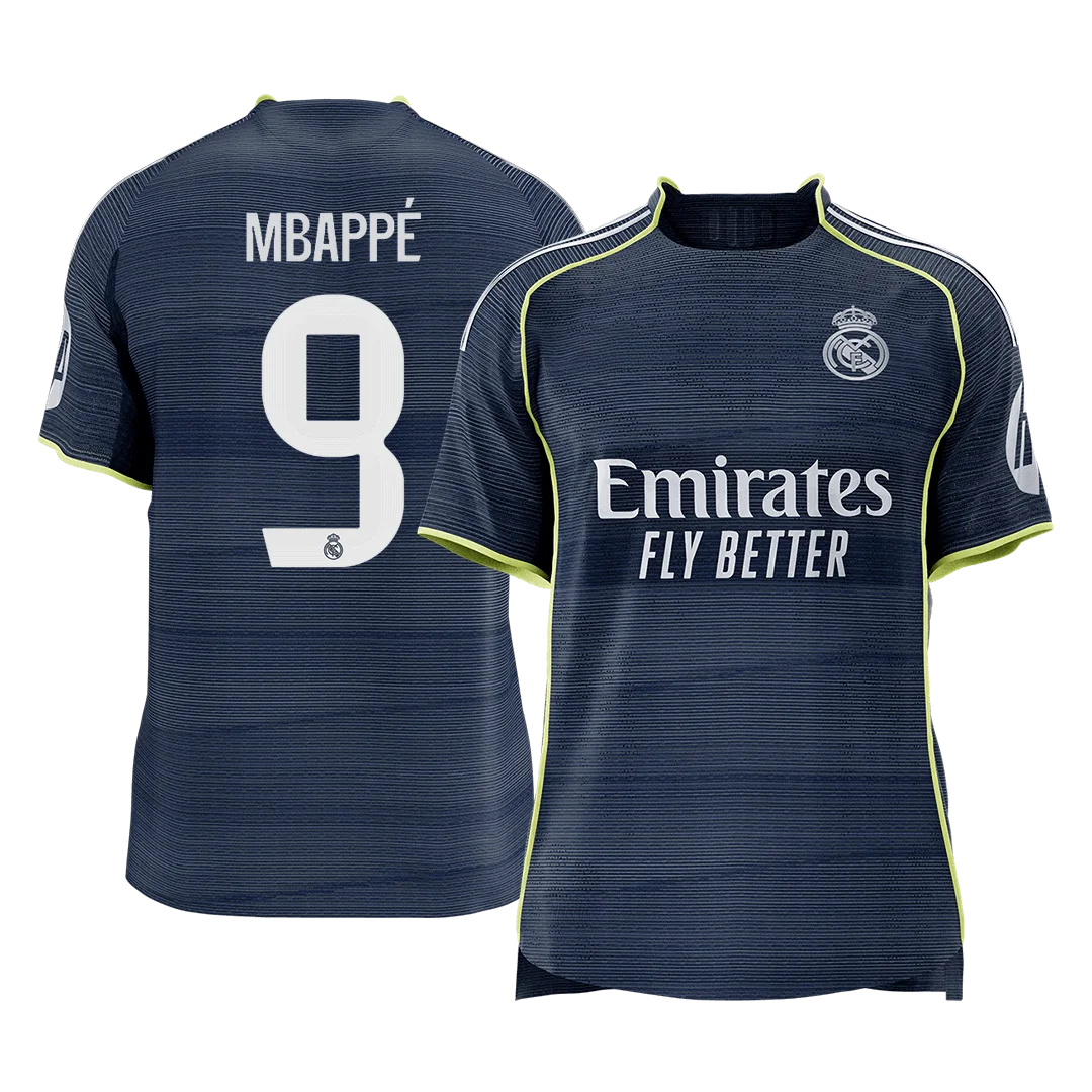 MBAPPÉ #9 Real Madrid Away Player Version Jersey 2025/26