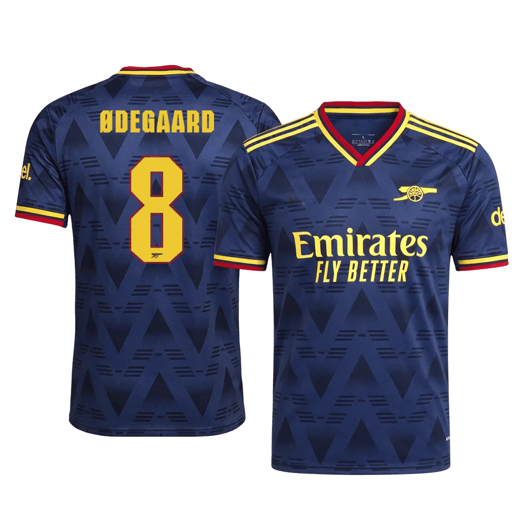 ØDEGAARD #8 Arsenal Away Player Version Jersey 2026/27 - UCL