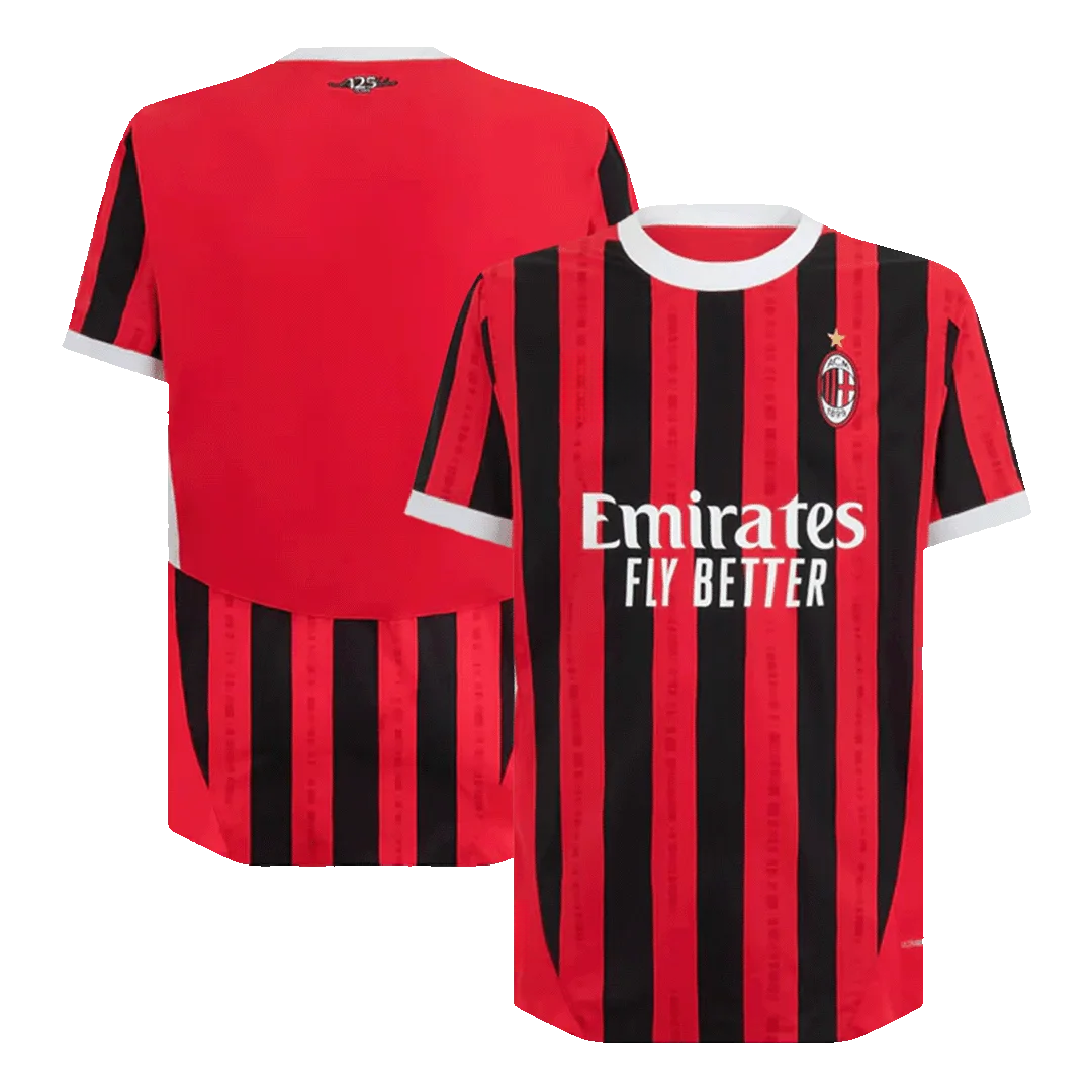 AC Milan Home Authentic Soccer Jersey