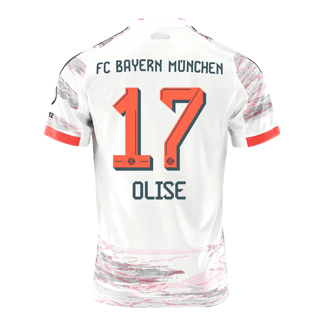 OLISE #17 Bayern Munich Away Soccer Jersey 2025/26