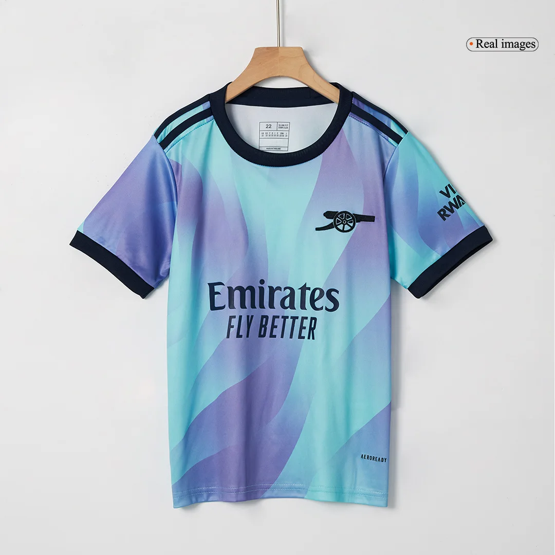 Arsenal Third Away Kids Soccer Jerseys Kit