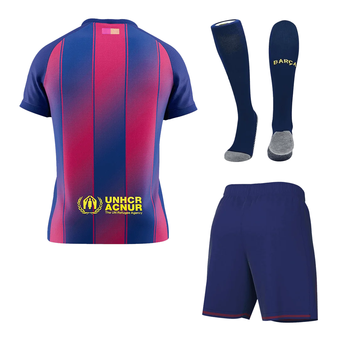 Barcelona Home Jerseys Full Kit 2025/26