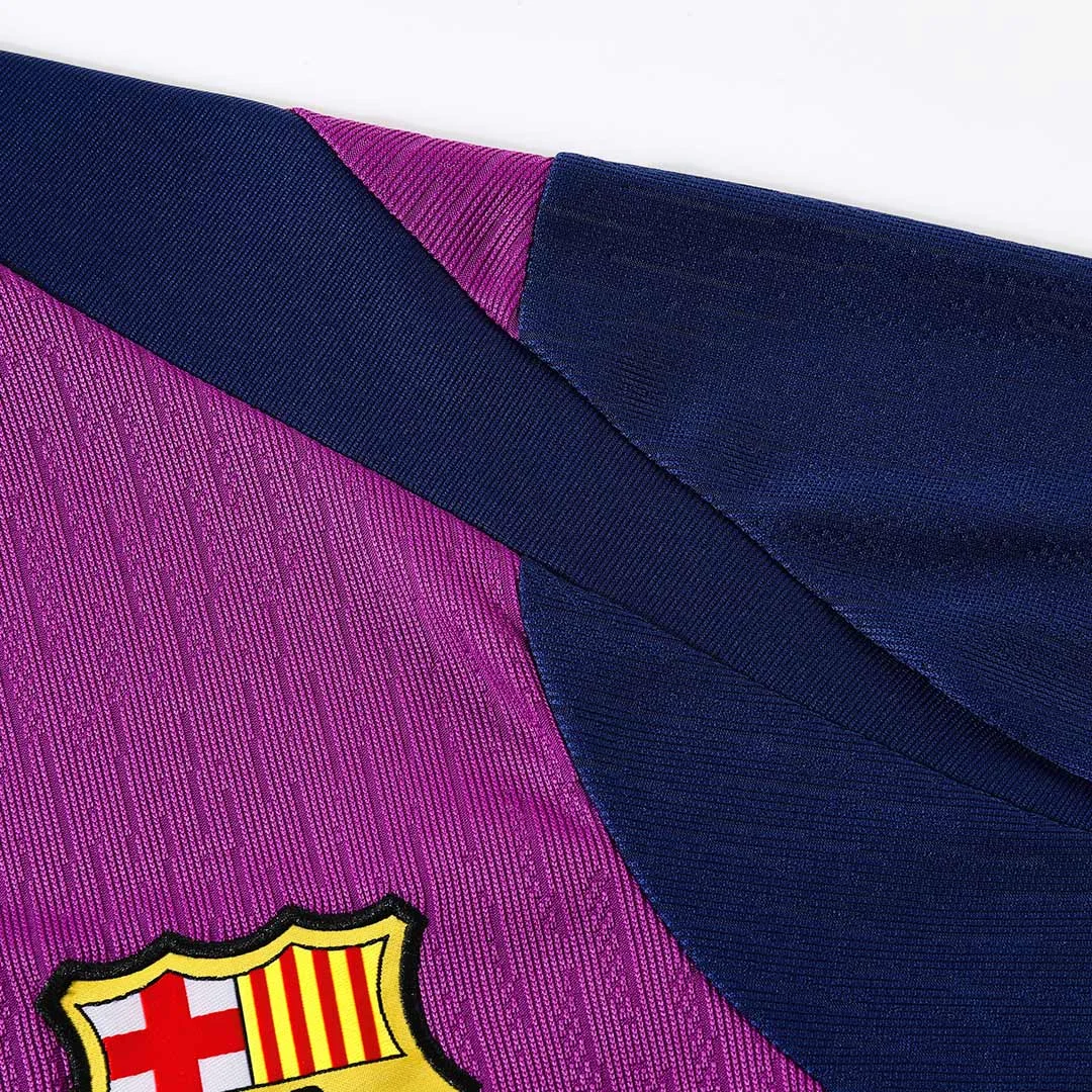 Barcelona 1/4 Zip Tracksuit 2025/26 Purple