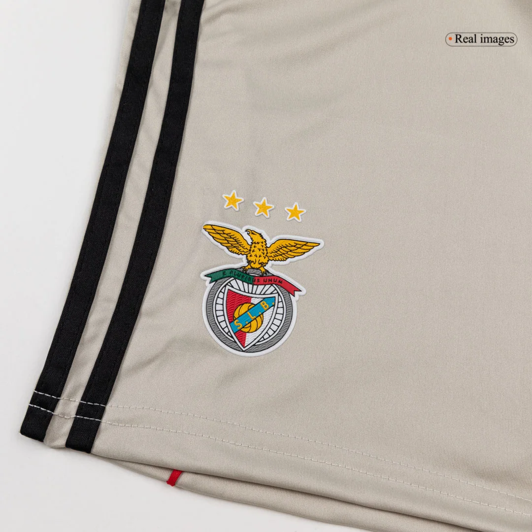 Benfica Away Kids Soccer Jerseys Kit 2025/26