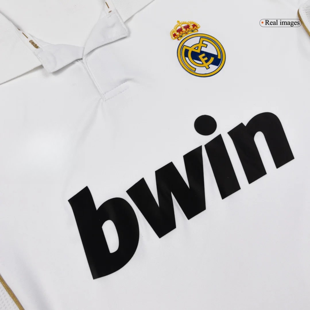 Retro Soccer Jersey Real Madrid Home Long Sleeve 2011/12
