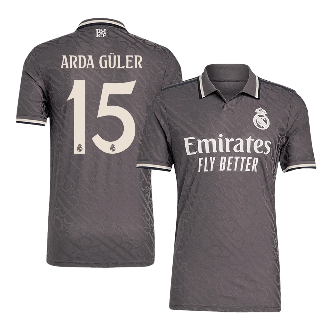ARDA GÜLER #15 Real Madrid Third Away Player Version Jersey