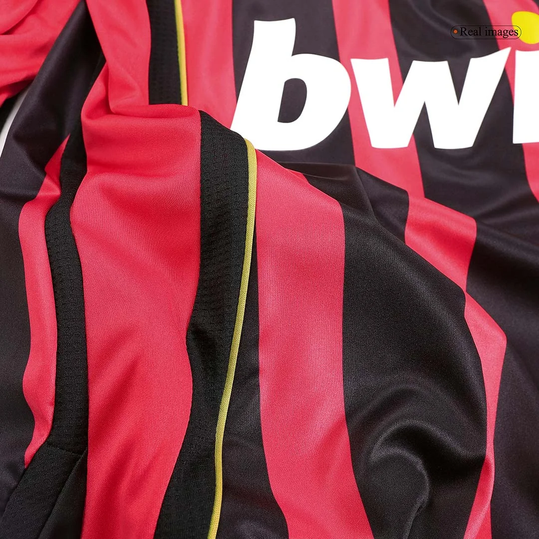 Retro Soccer Jersey AC Milan Home Long Sleeve 2006/07
