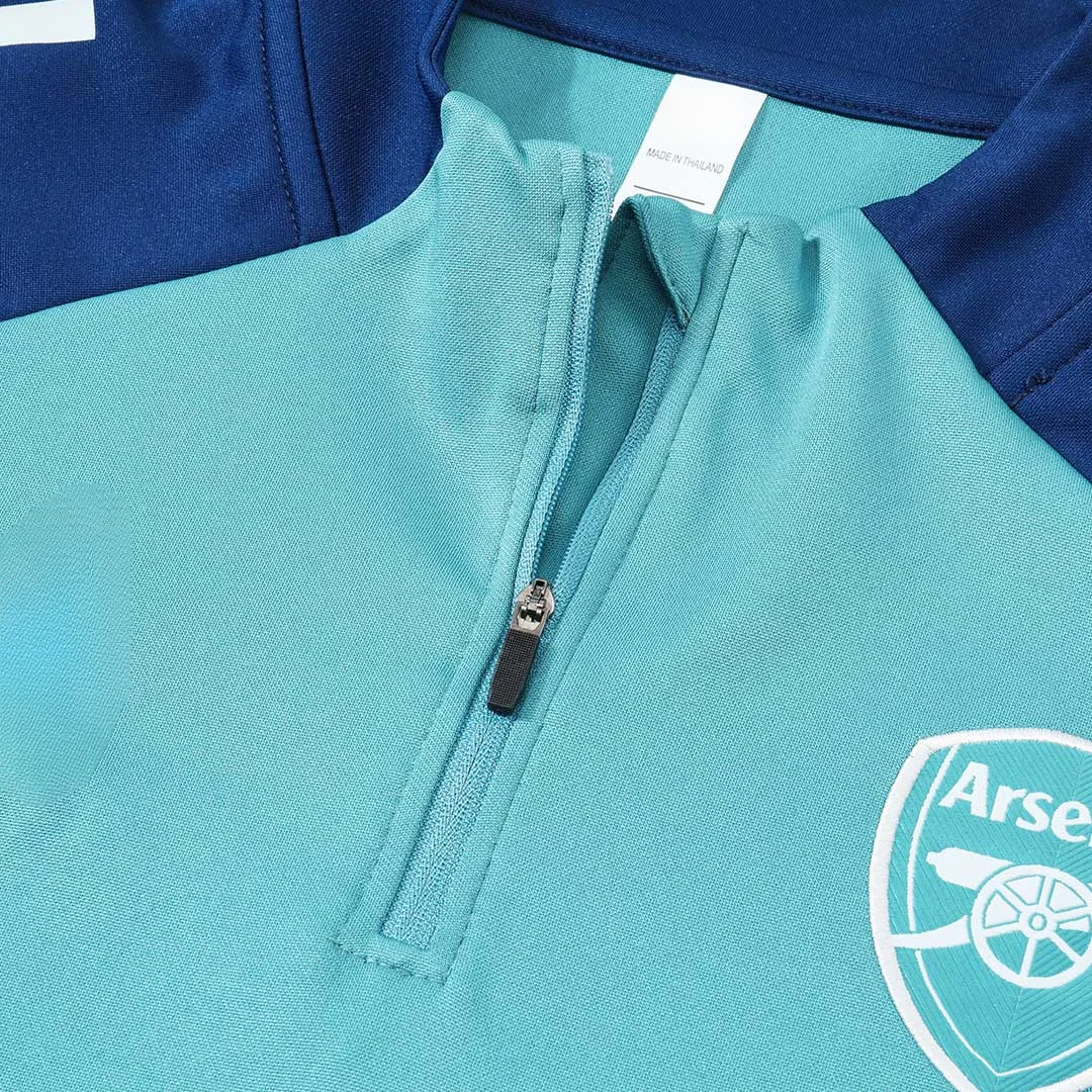 Arsenal 1/4 Zip Tracksuit 2025/26 Green