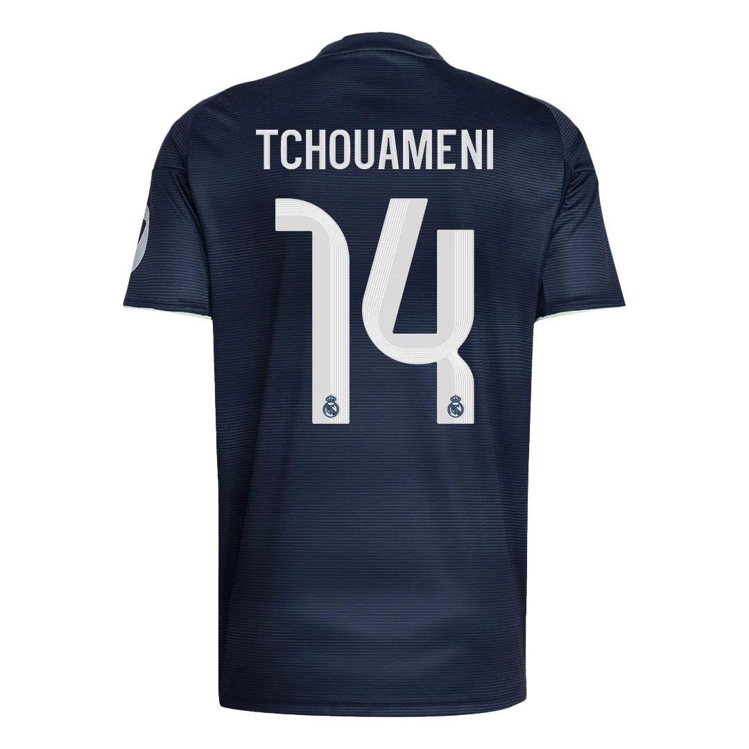 TCHOUAMENI #14 Real Madrid Away Soccer Jersey 2025/26