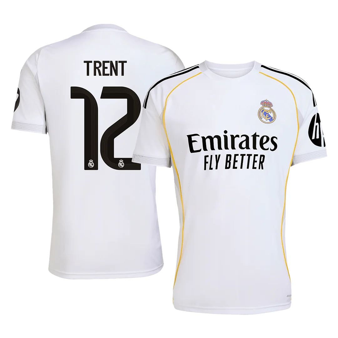 TRENT #12 Real Madrid Home Soccer Jersey 2025/26