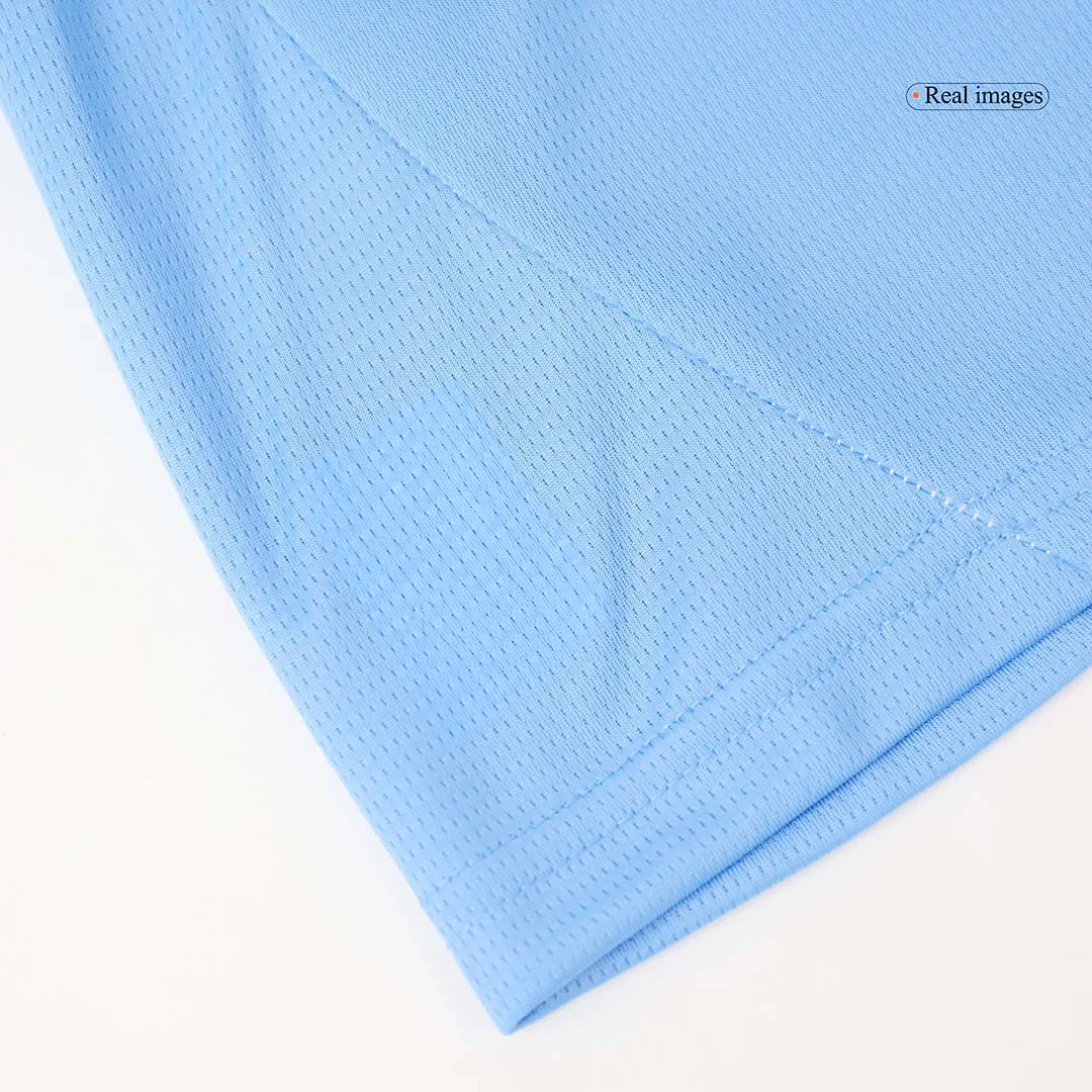 Manchester City Home Kids Soccer Jerseys Kit